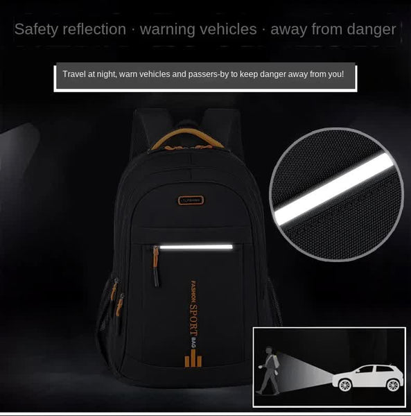 Black Large Capacity Business Backpack for Men and Women