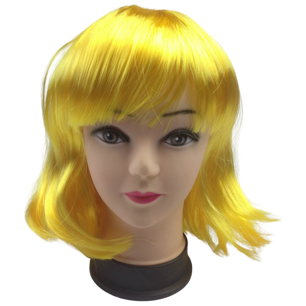 Bob Wig Costume Short Straight Fringe Cosplay Party Full