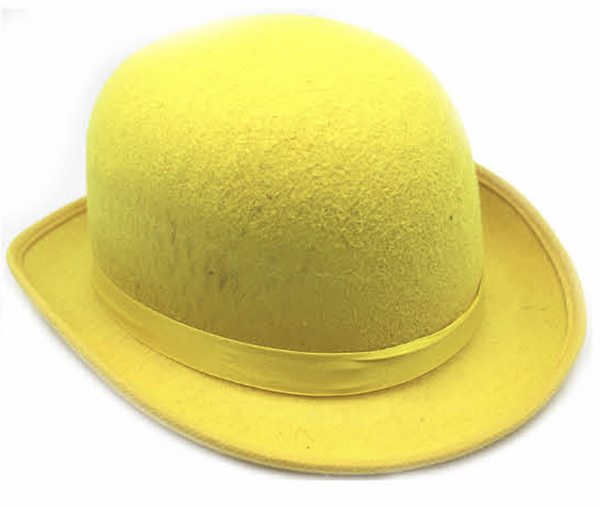 BOWLER HAT Party Vintage Costume Derby Felt Dance Halloween