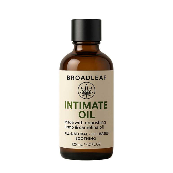 Broadleaf Hemp™ Intimate Oil – Hemp & Camelina + Rose Blend