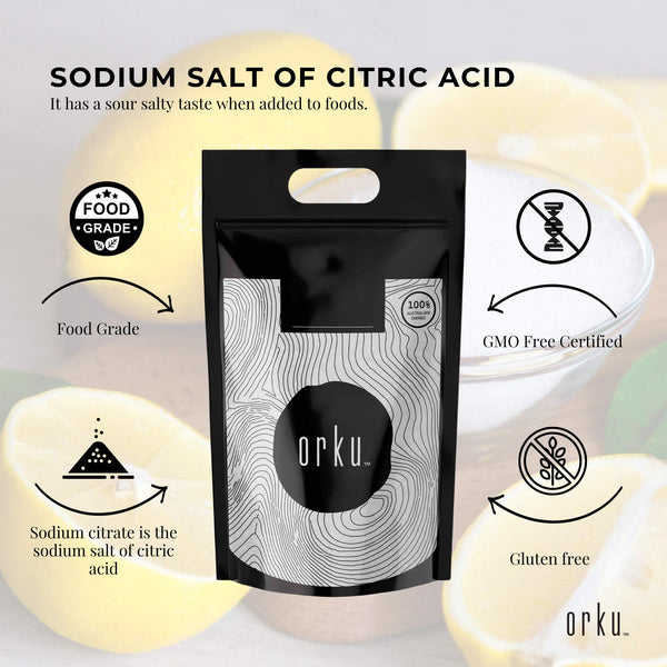 Bulk 20Kg Sodium Citrate Powder - Trisodium Food Grade Salt