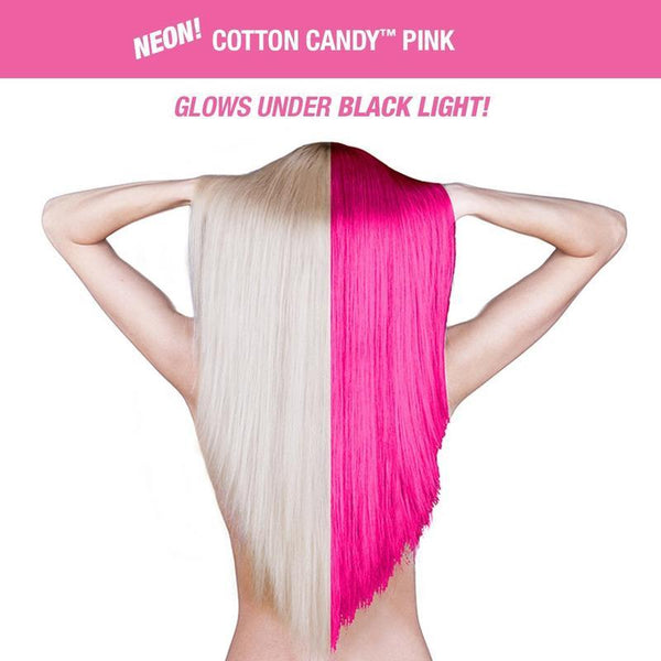 Manic Panic Cotton Candy Amplified 118ml Amplified Squeeze Bottle Formula Hair Color