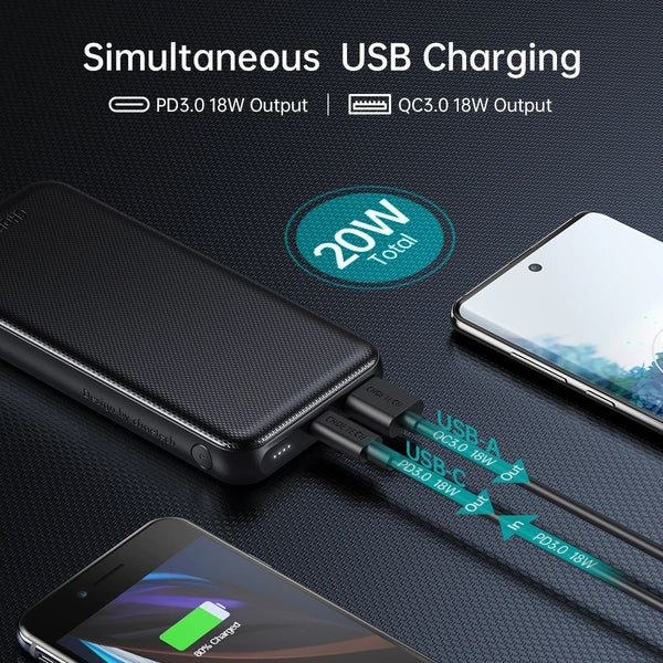 CHOETECH B627 10000mAh PD18W Power Bank - Electronics >