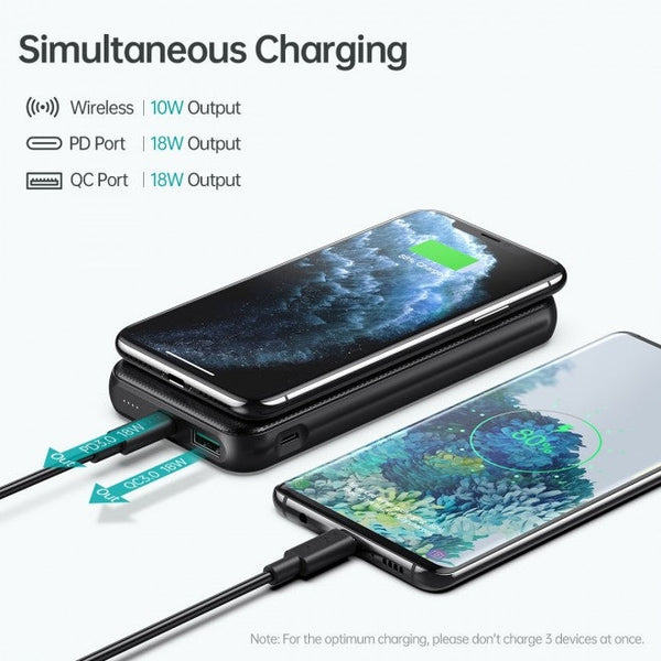 Choetech B650-CC Power Bank 10000mAh with Wireles Power