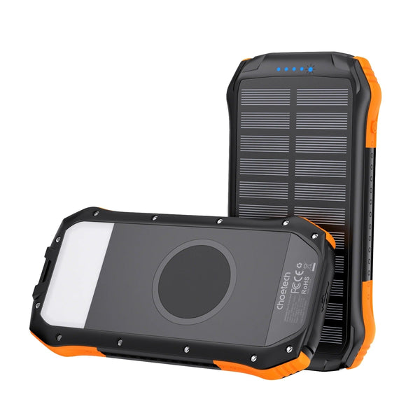 CHOETECH B658 10000mAh Solar Power Bank - Electronics >