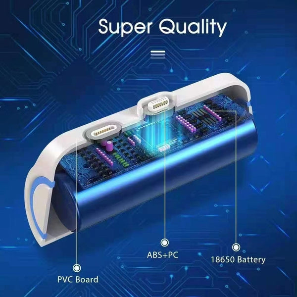 CHOETECH B660-WH 3000mAh Mini Power Bank with 3 Magnetic