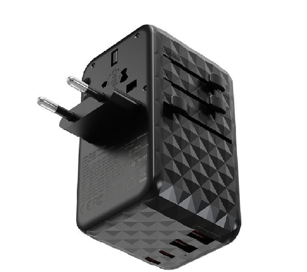 CHOETECH PD6028 2C + 2A + AC 5 Ports GaN Tech PD100W Travel