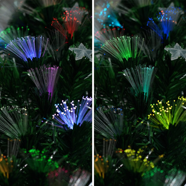 Christabelle 1.2m Enchanted Pre Lit Fibre Optic Christmas