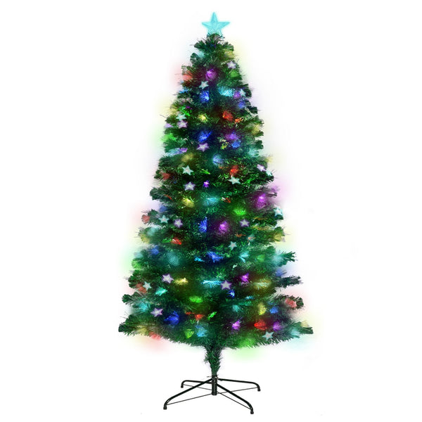 Christabelle 1.5m Enchanted Pre Lit Fibre Optic Christmas
