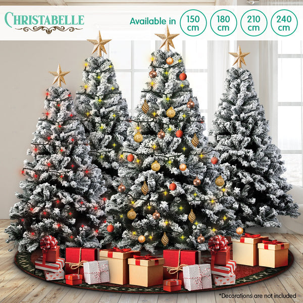 Christabelle Snow-Tipped Artificial Christmas Tree 1.5m