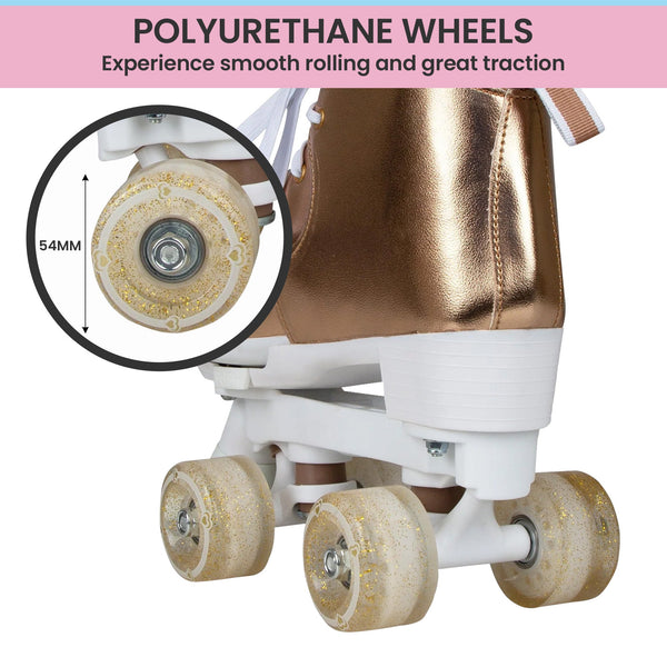 Circle Society Adjustable Quad Kids Roller Skates