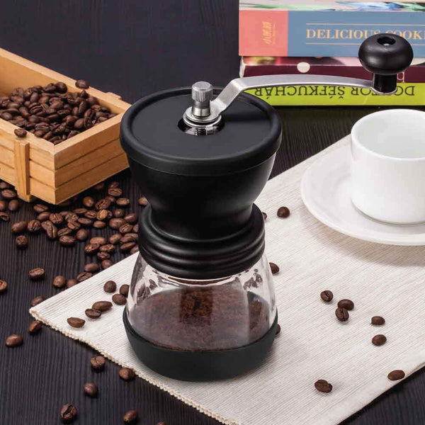 Coffee Bean Grinder - Manual Hand Stainless Ceramic Burr