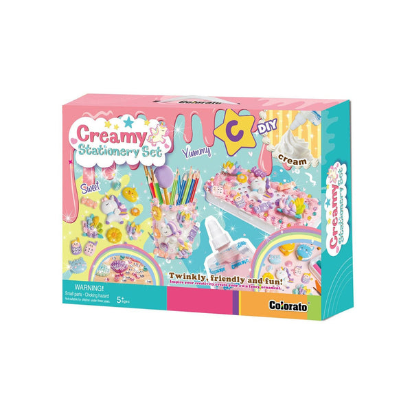Colorato Creamy Stationery Set - Super Clay and Charms DIY