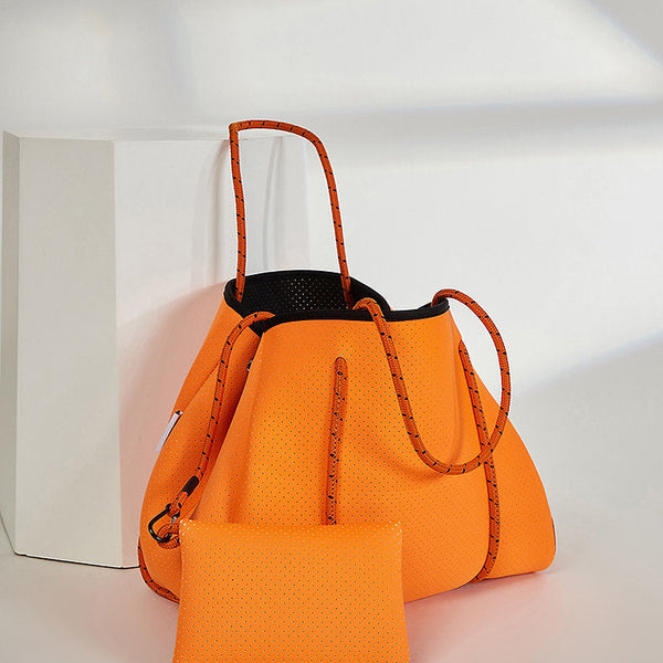 DAILY BEACH BAG-ORANGE TB7080 - Fashion > Women’s Fashion >