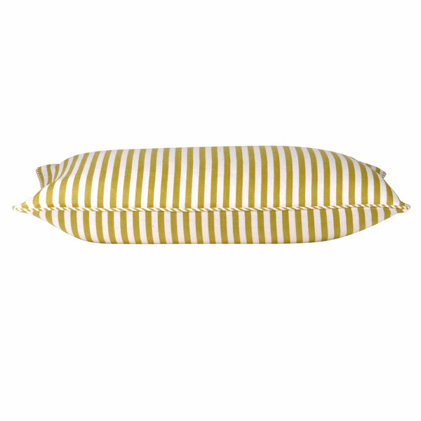 Dandi Mustard Yellow & White Cushion Cover - Health &