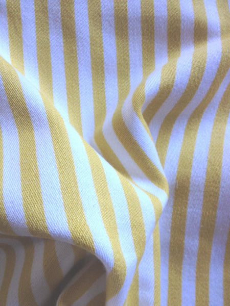 Dandi Mustard Yellow & White Cushion Cover - Health &