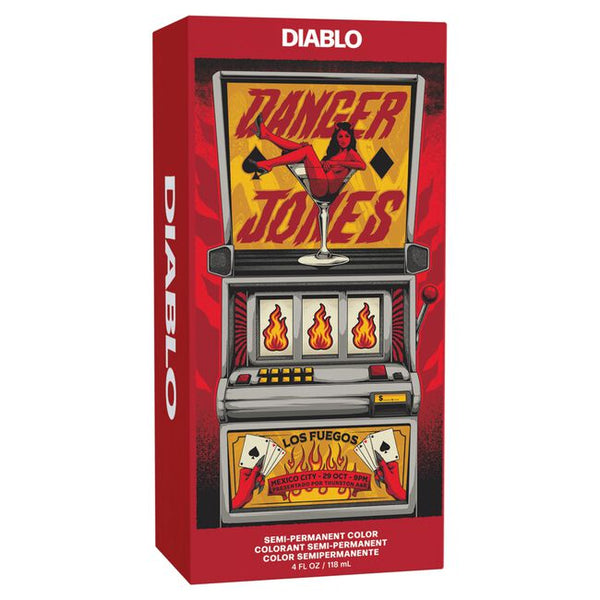 Danger Jones Semi-Permanent Color - Diablo Red - Salon