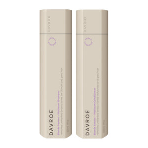 Davroe Blonde Senses Blonde Platinum Shampoo & Conditioner 325ml Duo