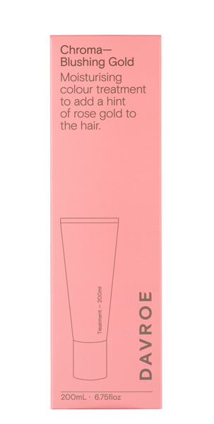 Davroe Blushing Gold Chroma Treatment - Haircare