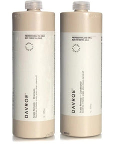 Davroe Scalp Remedy Anti Dandruff Shampoo Conditioner 1000ml 1 litre DUO