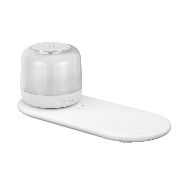 Devanti 3 in 1 Wireless Charger 15W Fast Charging RGB Light