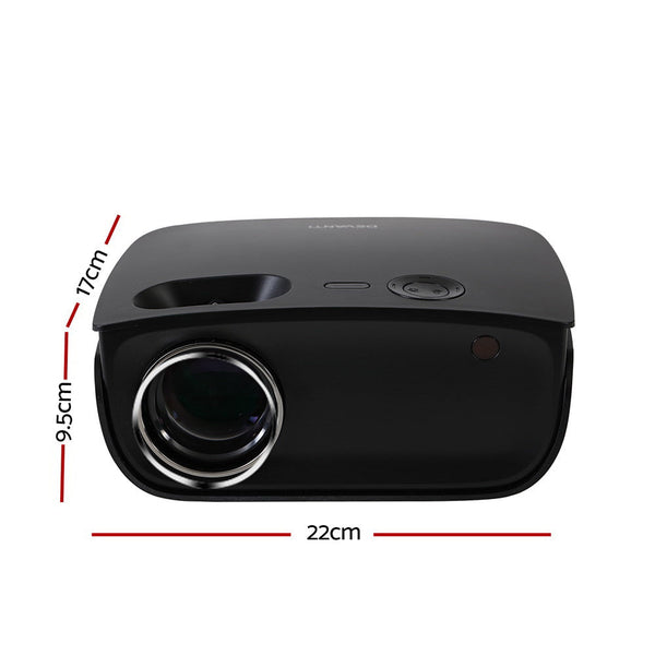 Devanti Portable Mini Video Projector Wifi 1080P Home