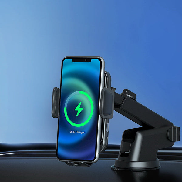 Devanti Wireless Car Charger Fast Charging Car Mount Vent