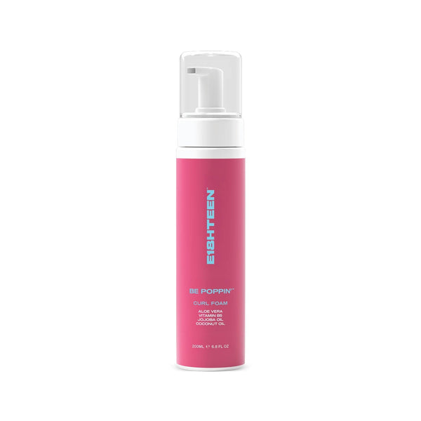 E18HTEEN Be Poppin’ Curl Foam 200ml - Hair Care