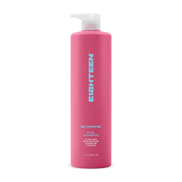 E18HTEEN Be Poppin’ Curl Shampoo 1L - Hair Care