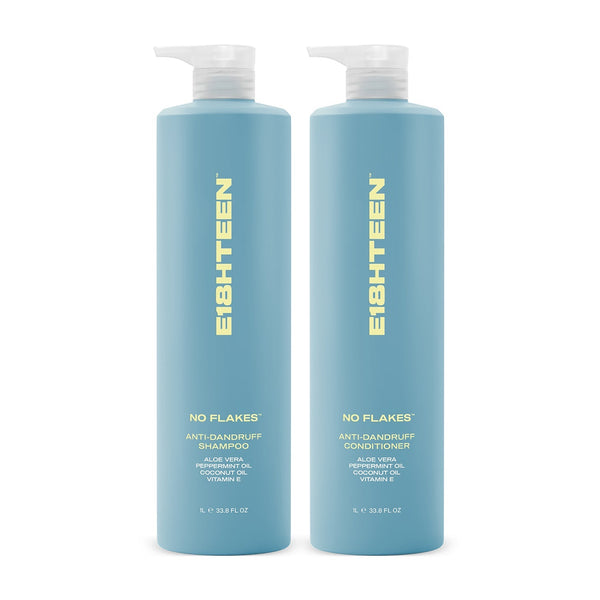 E18HTEEN No Flakes Anti-Dandruff Duo 1L