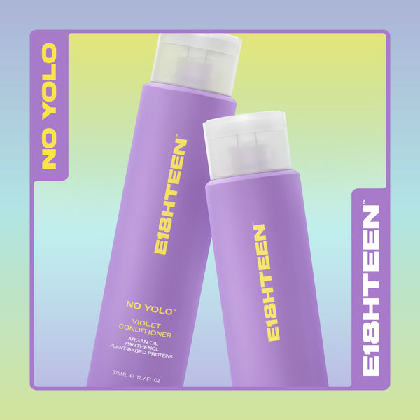 E18HTEEN No YOLO Violet Conditioner 375ml - Hair Care