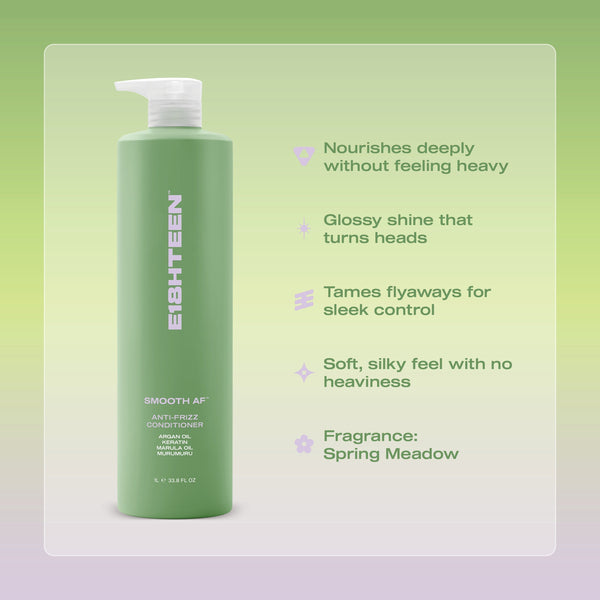 E18HTEEN Smooth AF Anti-Frizz Duo 1L