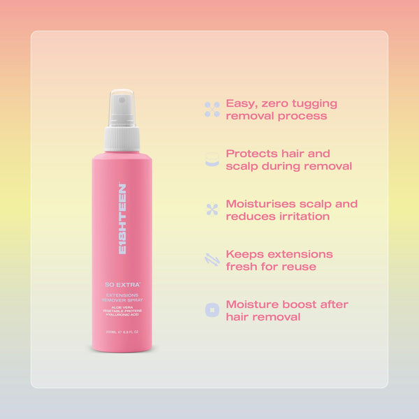 E18HTEEN So Extra Extensions Remover Spray 200ml - Hair Care