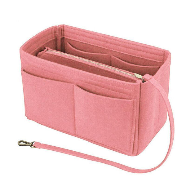 Felt Handbag Organizer Insert with Multiple Pockets