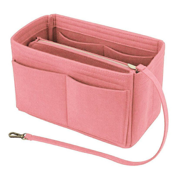 Felt Handbag Organizer Insert with Multiple Pockets