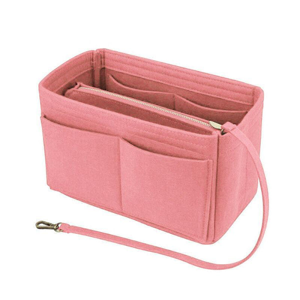 Felt Handbag Organizer Insert with Multiple Pockets