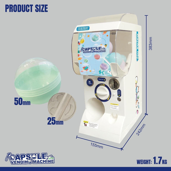 Gachapon Capsule Toy Vending Machine Lite Mini Collectible
