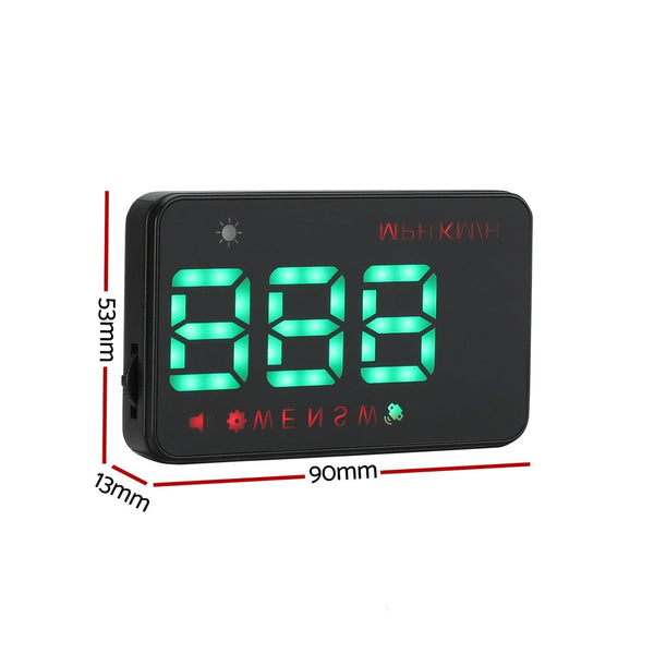 Giantz Universal Car Digital GPS Speedometer HUD Display