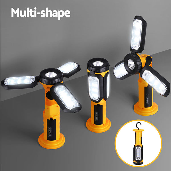 Giantz Work Light Rechargeable USB Cordless LED Lamp Hook