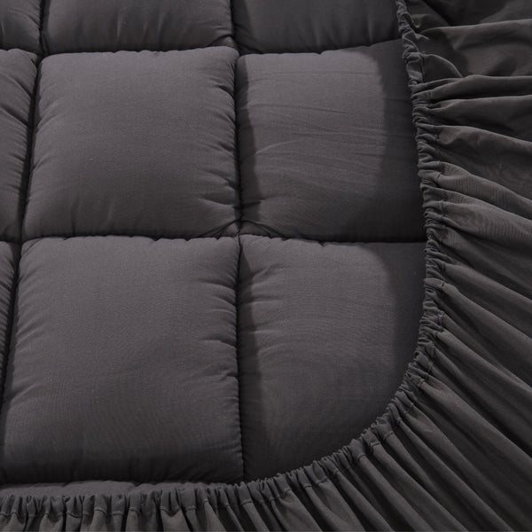 Giselle Bedding Mattress Topper Pillowtop Bamboo Charcoal
