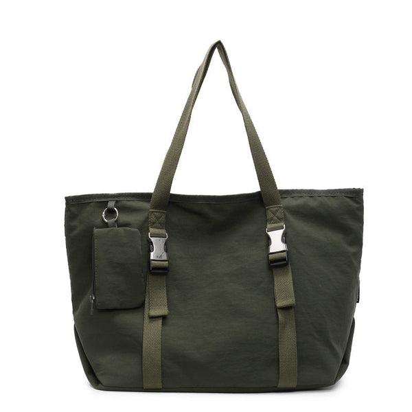 Green Modern Utility Tote Bag for Women - Large Capacity