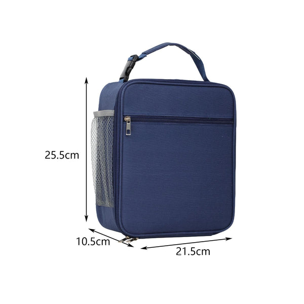 Green Portable Insulated Lunch Bag - Large Capacity Thermal