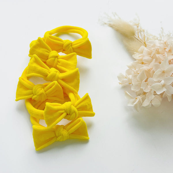 Handmade Simple Bows - School colours - Bottle Green - 3