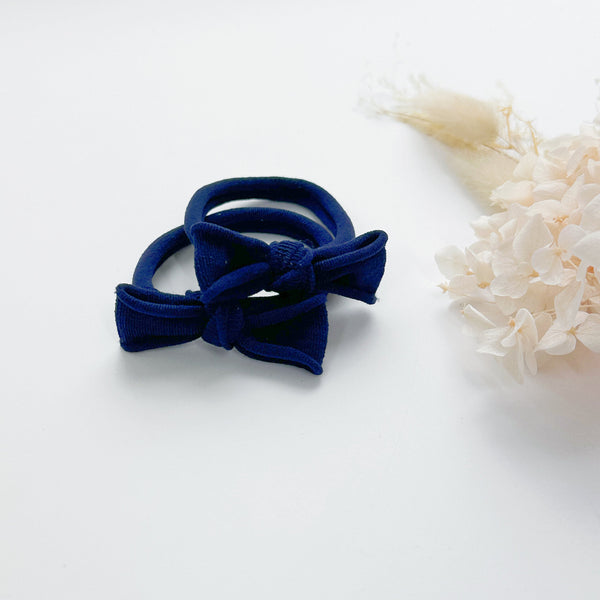 Handmade Simple Bows - School colours - Bottle Green - 3