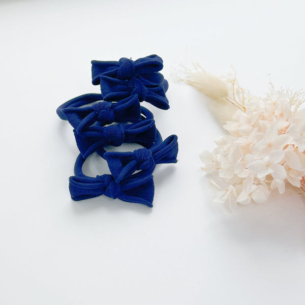Handmade Simple Bows - School colours - Bottle Green - 3