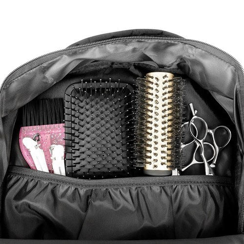 Hipster Backpack with Mirror Tool Bag - Salon