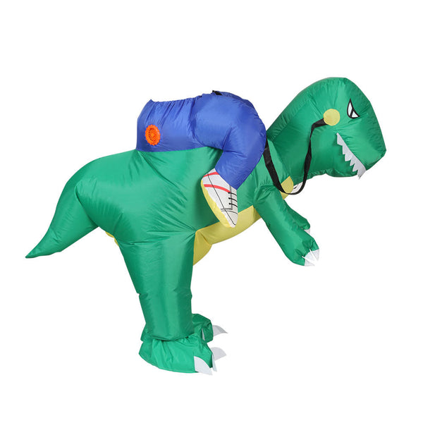 Inflatable Dinosaur Costume Adult Suit Blow Up Party Fancy