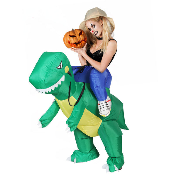Inflatable Dinosaur Costume Adult Suit Blow Up Party Fancy