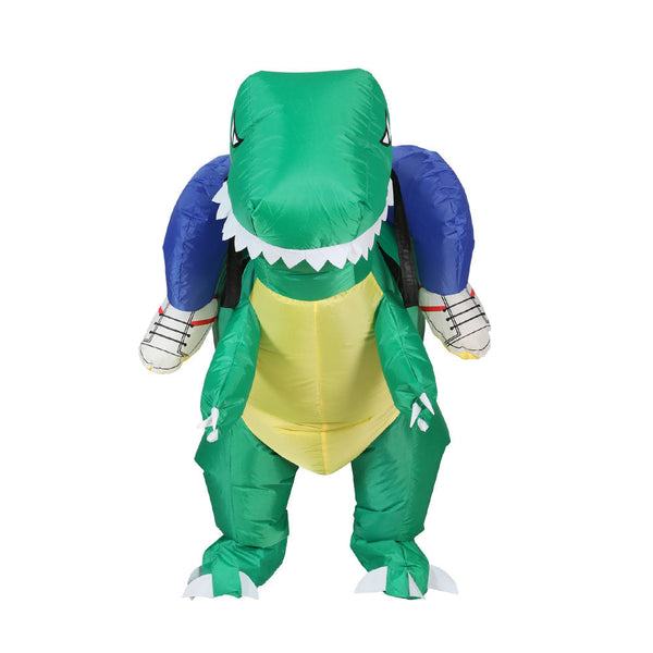 Inflatable Dinosaur Costume Adult Suit Blow Up Party Fancy