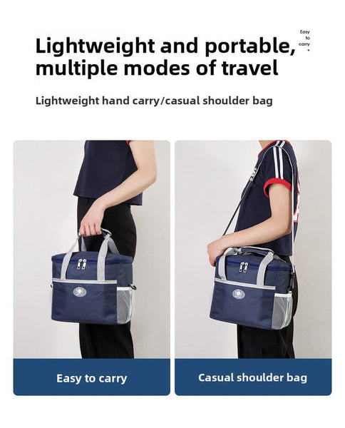 Insulated Lunch Bag Thermal Cooler Tote with Adjustable